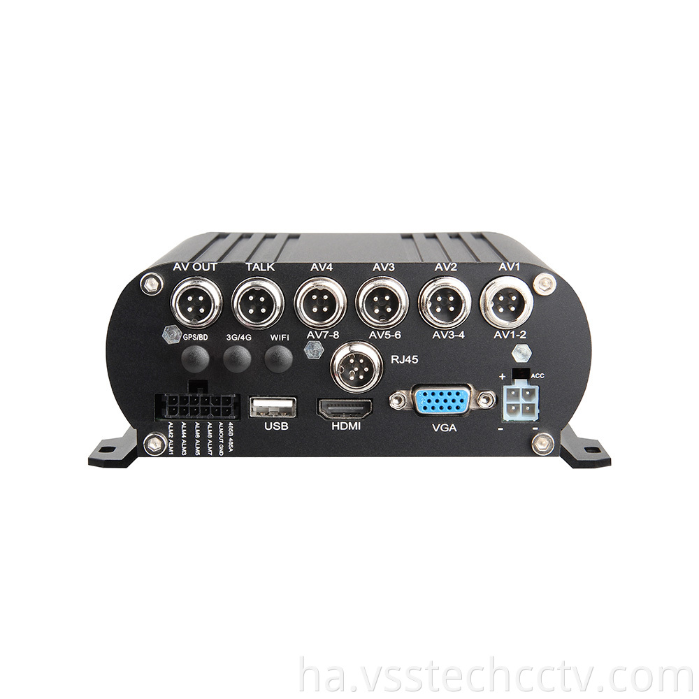 4 Channel Hard Drive Mobile DVR